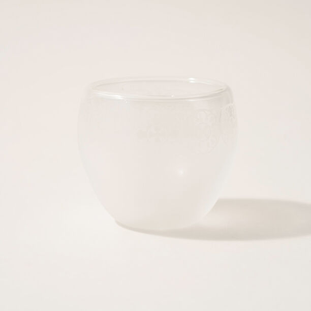 Dallaty coffee set 6 pcs white frosted glass image number 1