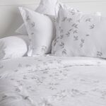 Cottage white microfiber twin comforter set 4 pcs image number 4
