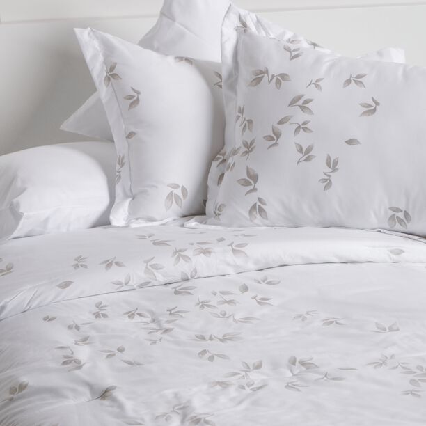 Cottage white microfiber twin comforter set 4 pcs image number 4
