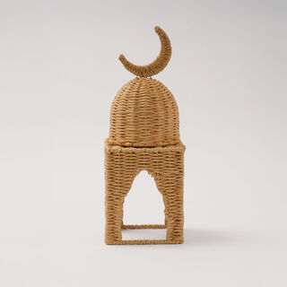 هومز مجموعة هلال قطعة ديكور، بيج، 15*15*42 سم