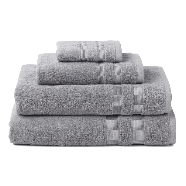 Cottage hygro bath towel 70*140 cm grey 550 gsm image number 3