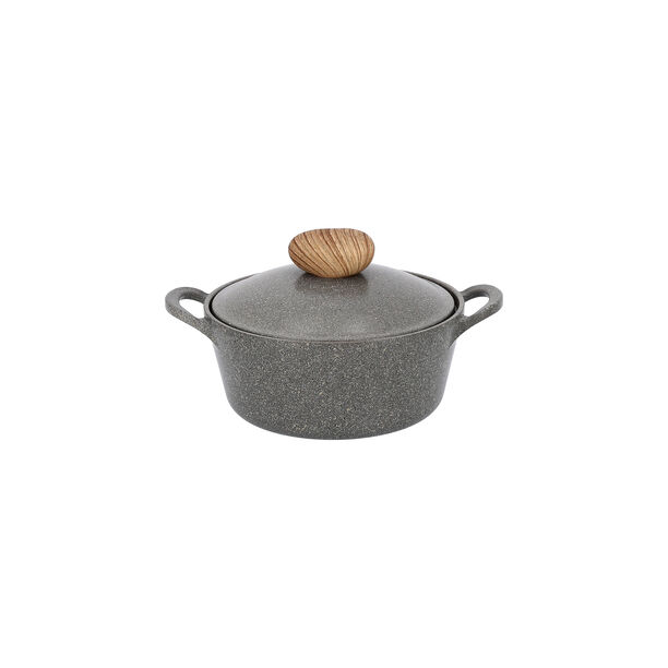 Alberto 7 piece grey marble ceramic cookware set image number 5