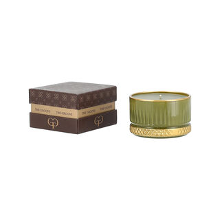 Gloria 9*5,5 Cm Oil Green Gold Candle