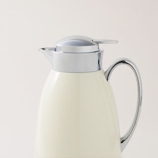 Dallaty beige steel vacuum flask
