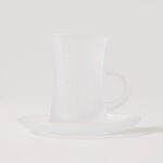 Dallaty 18Pcs Glass Coffee And Tea Set image number 6