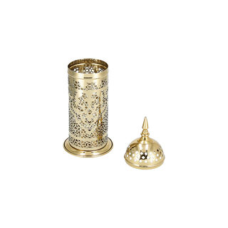 Metal Candel Holder 11.5*11.5*31.5 Cm