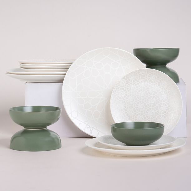 18 Piece Mosaic Dinner Set La Mesa image number 7