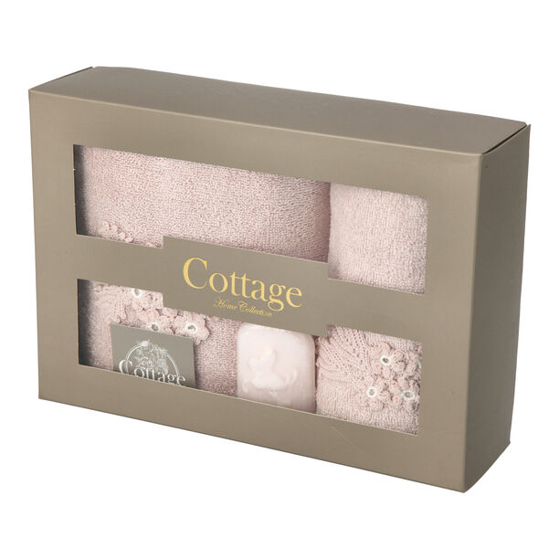 Cottage Cotton Gift Box Coral image number 0