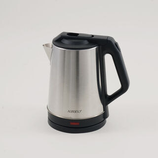 Alberto stainless steel kettle 1500w, 2L, black