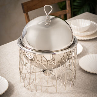La Mesa Stainless Steel Food Warmer 29*29*26 Cm