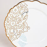 La Mesa white porcelain 18 pc dinner set image number 5