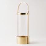 Homez metal candle holder 10*10*13cm, gold image number 0