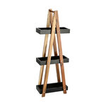 Wooden And Metal Shelf image number 0