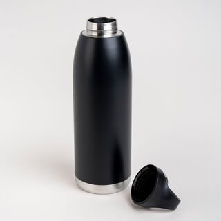 Alberto sainless steel 1L water bottle black
