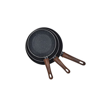 Alberto 3 piece silver frypan set 20/24/28 cm