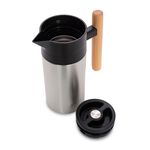 Dallaty Steel Vacuum Flask Nature Matt Silver 1.2L image number 1