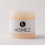 Pillar Candle Sense Rustic Ivory  image number 2