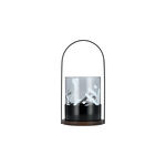 Salam Metal and Glass Candle Holder Dia16 *Ht: 30 Cm image number 0