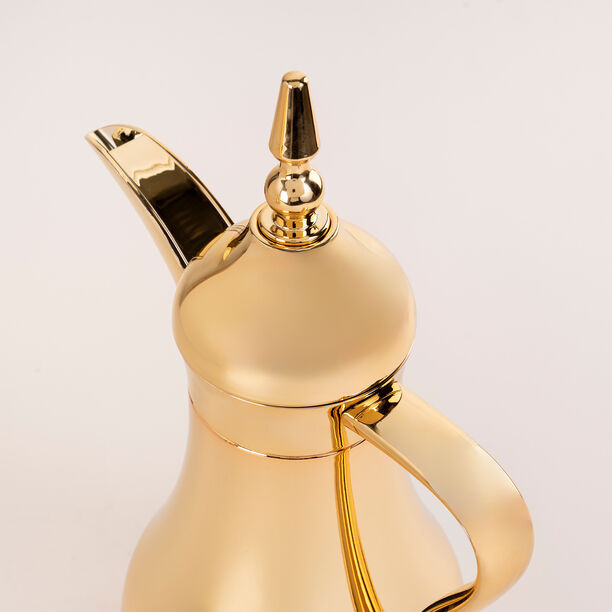 Dallety 2 Pieces Steel Vacuum Flask Set Gold image number 3