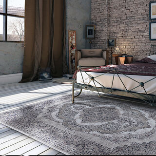 Cottage Silky Carpet Velvet Cream 80X150 Cm