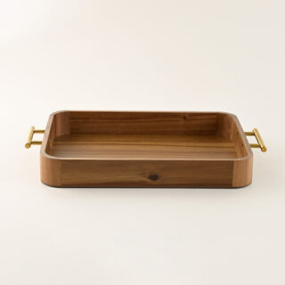 Dallaty Wooden Serving Tray 42.5*27.5*5Cm