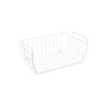 Alberto White Coated Over The Shelf Basket Rack image number 0