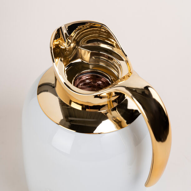 Dallaty Sarab steel vacuum white/gold 1.3L image number 2