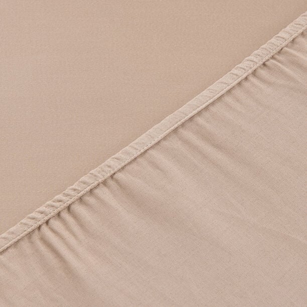 Boutique Blanche Fitted Sheet 100% Cotton 300Tc Sateen Super King, Natural 200*200 Cm image number 1