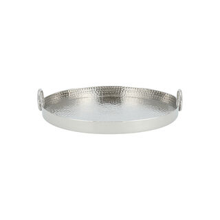 Serving tray nickel plated 36*36*6.5 cm