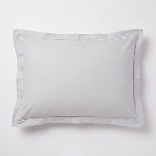 Cottage Cotton Percale 200Tc Pillowcase Set 2 Pcs, Grey 50*75Cm