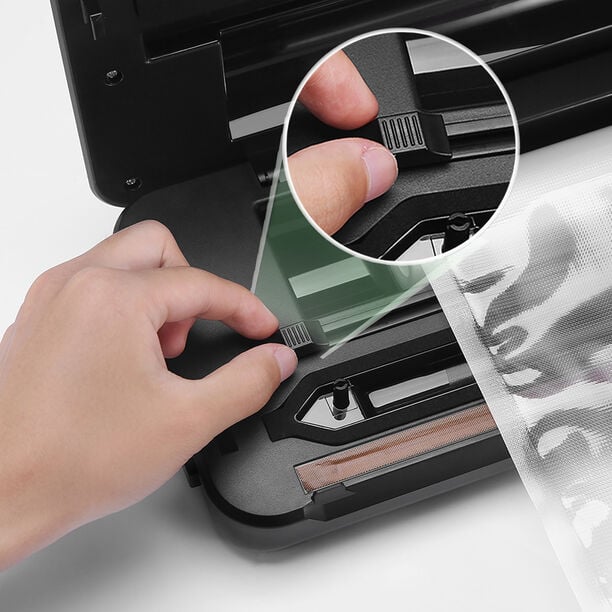 Alberto food vacuum sealer black 43*11.8*22.8 cm image number 1