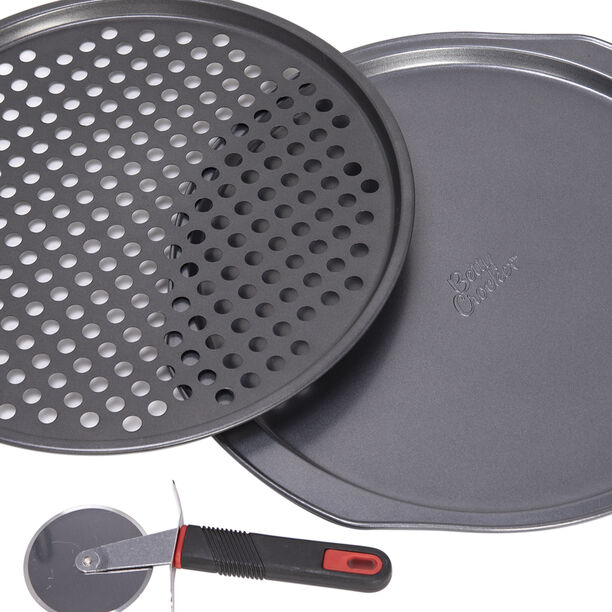 2 Piece Betty Crocker Pizza Set With Cutter image number 3