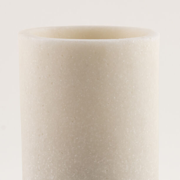 Homez resin huda vase 11.8*11.8*25.2cm, beige image number 2