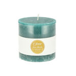 Pillar Candle Rustic Turquoise image number 0