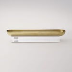 Luster Collection La Mesa Serving Platter Stainless Steel & Acrylic, Large image number 2