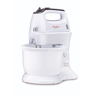Moulinex Quick Mix Hand Mixer With Plastic Bowl, 300W, 5 Speeds