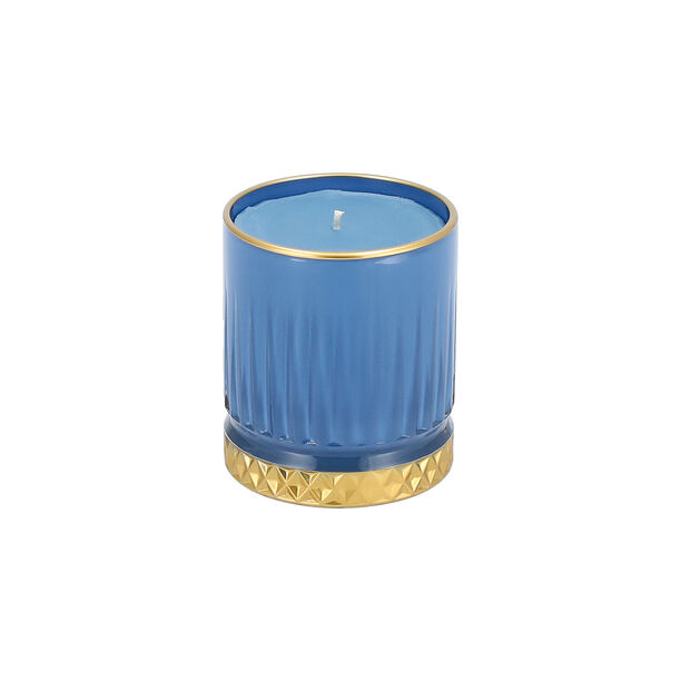 Gloria gold candle 8.5*9.5 Cm Blue image number 1