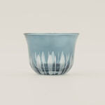Dallaty 6pcs glass coffee cup set, blue image number 4