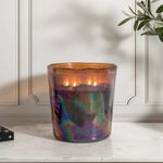 Glass Jar Candle White Oud Fragrance 21*22 cm image number 0