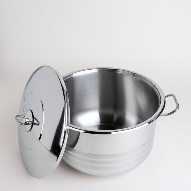 Stainless Steel Pot With Stainless steel Cover 32*22 cm image number 1