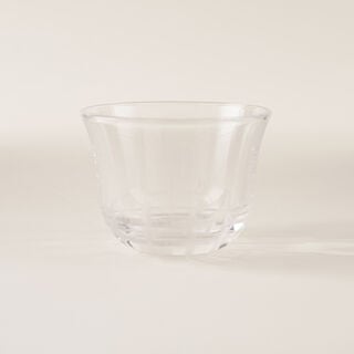 Dallaty Clear Glass Arabic Coffee Cups, 6 Pieces