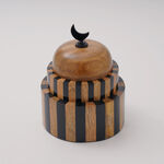 Homez Samrah Collection Decoration Item, Black & Brown, 16*15 Cm image number 1