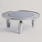 Homez Metal Coffee Table, Silver 93*38 Cm image number 0