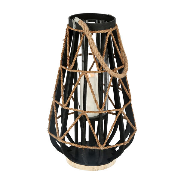 Lantern Bamboo Black Dia 36.5 *Ht: 56 Cm image number 2