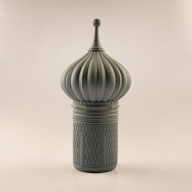 هومز قطعة ديكور رمضانية من السيراميك بتصميم قبة، أخضر 18.5*18.5*30سم image number 0