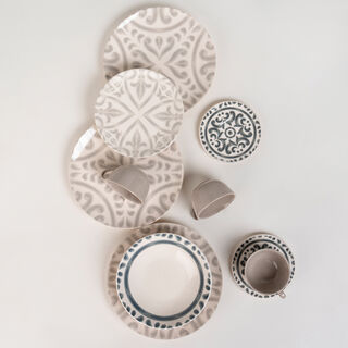 20 Piece Porcelain Dinner Set Rio