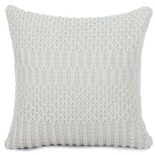 Mesh cream cushion 50*50cm