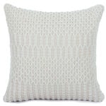 Mesh cream cushion 50*50cm image number 0