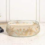 Glass Jar Candle With Fragrance Songs Of Musk And Oud Fragrance 13.3*12.7 image number 1