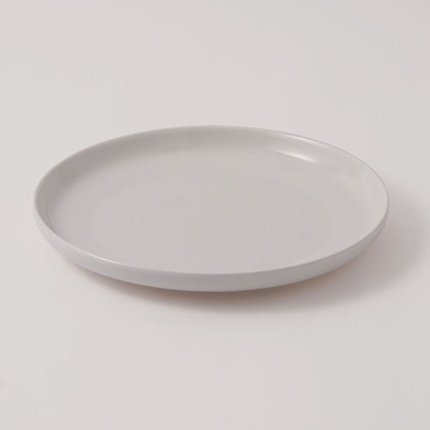 La Mesa Porcelain Set Of 4Pcs Dinner Plates, 10.5", White image number 1